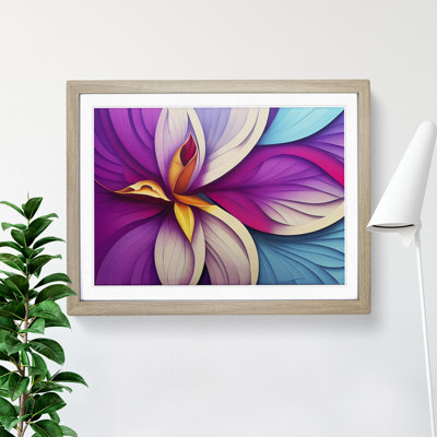 Otherworldly Flower Vol.1 Abstract - Single Picture Frame Print
