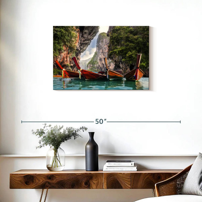 Bateaux Mehar Railay Beach, H 20 po x l 30 po