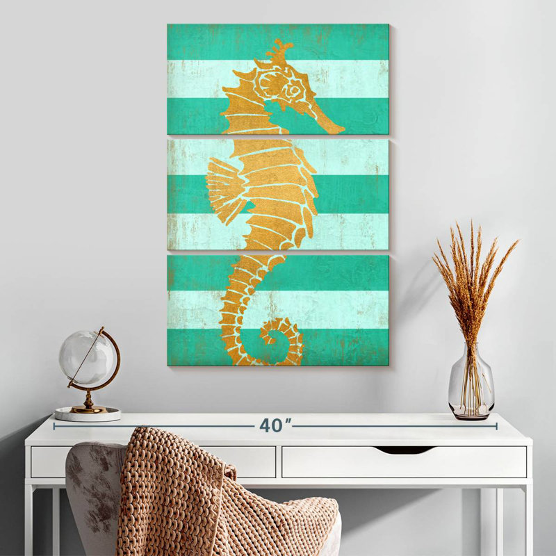 Gold Coast couleur hippocampe, H 32 po x l 20 po