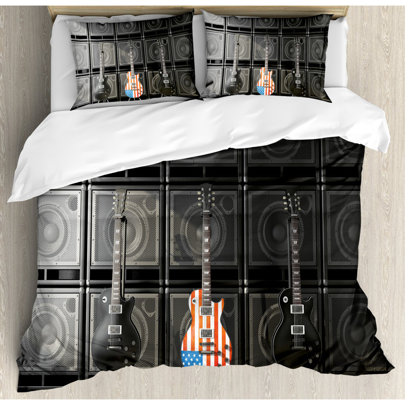 Modern & Contemporary Polyester Duvet Cover, King