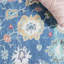 Tapis bleu marine / ivoire Southwestern-2080223856