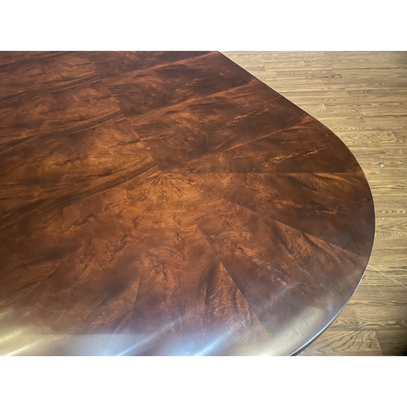 Petite Oval Mahogany Dining Table