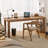 Oak Rectangular Solid Wood desks-107558170