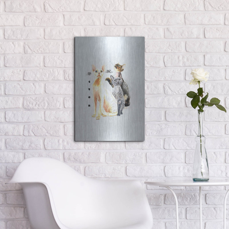 "Devon Rex" par Barbara Keith, H 24 po x l 16 po
