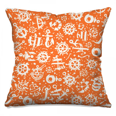 Coussins décoratifs orange