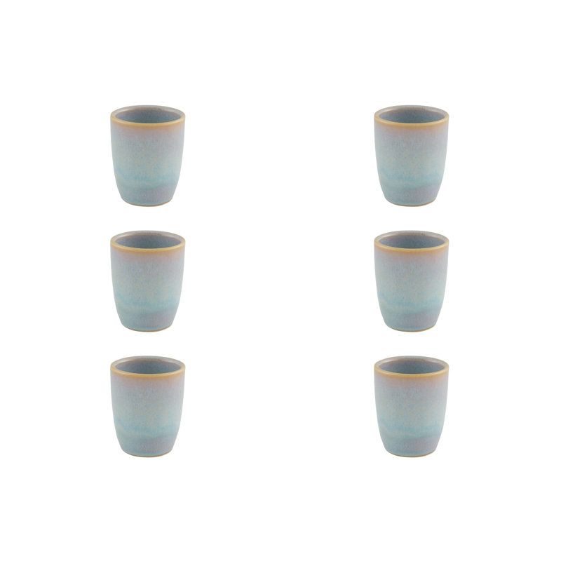 Gemstone Moonstone Stoneware Espresso Cup