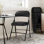 Chaises pliantes avec coussin et dossier rembourrés-967417657