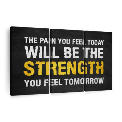 " Inspirational Gym " 3 - Pieces