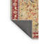 Tapis rouge / beige à motif floral-1458394534