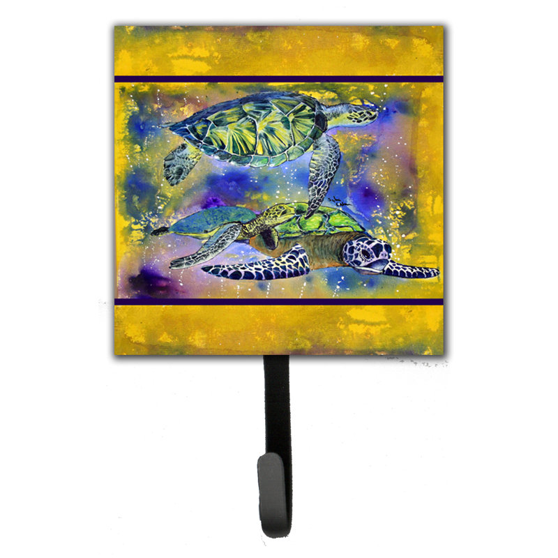 Crochet mural tortue