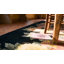 Tapis de couloir noir antique Antique Art Deco