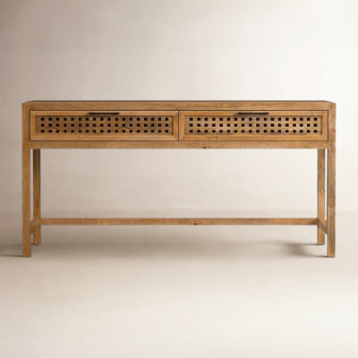 Amareon 60'' Solid Wood Console Table