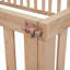 Structure de lit de jour en bois pleine grandeur avec clôture-248965357-248965358