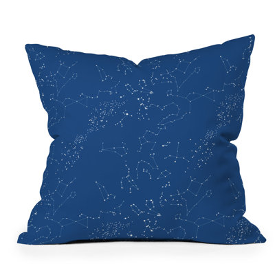 Camilla Foss Northern Sky Throw Pillow