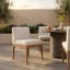 Chaise d'appoint de salle à manger d'extérieur Solace-128951521