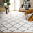 Tahoe Shag Performance Geometric Rug-1829195018