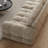 Chenille Retro Straight Sofa