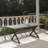 Outdoor Dining Table, Aluminum Material, Steel Frame, Large Surface, High-Quality Cast Aluminum, Suitable For Patio/Backyard/Garden