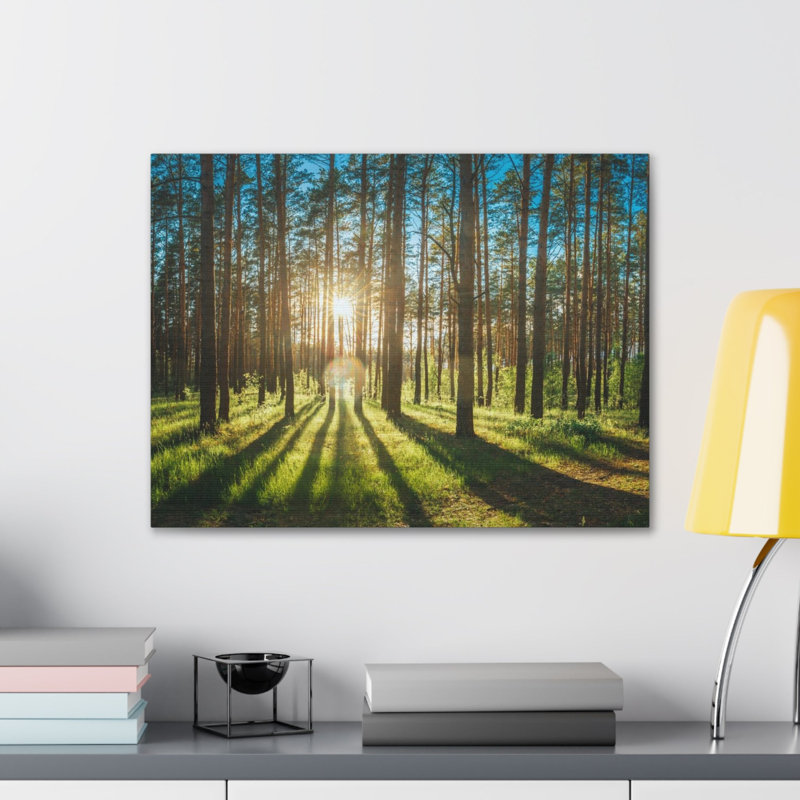 No Frame Print on Canvas, 24cm H x 30cm W