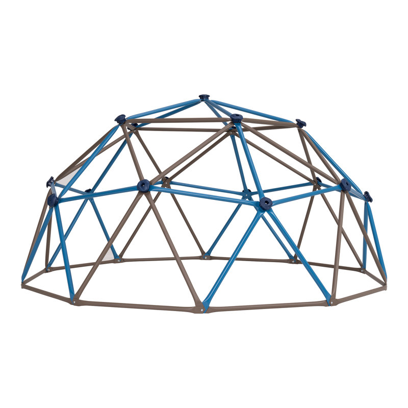 Lifetime Climbing Dome, Blue/Brown, 137.16cm H x 9cm W x 9cm D
