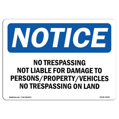 Notice Sign