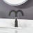 BathSelect Deck Mount Commercial Matte Black Touchless Automatic Sensor Faucet