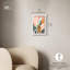 «Peach and Palm Shadowbox Print Natures Art Prints» par Art Remedy-115126345-115126347