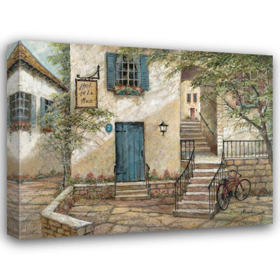 «Lark Manor ™ Manning, Ruane», reproduction d'art sur toile sous le titre: Hotel de la Place