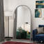 Miroir pleine longueur en fer avec pieds de soutien-2129377344-2129377346