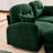 3 Modular L Shaped Couch, Chenille, Ergonomic And For Living Rooms Cushion-1235411261