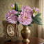 Ensemble de 5 tiges de pivoines artificielles réalistes, de fausses pivoines avec boutons pour le mariage, la maison et le centre de table-126449965