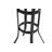 3 Pieces Outdoor Bar Stools Set
