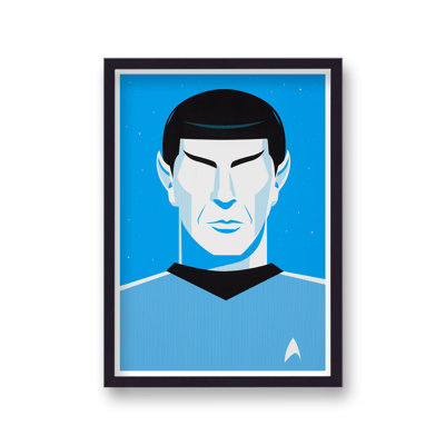 Original Star Trek Spock Reimagined Tv - Single Picture Frame Print