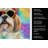Shih Tzu Hippie Dawg Kitchen Towel