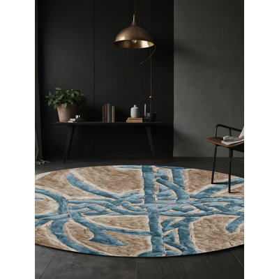 Machine Washable Gray Area Rug GSIX03694