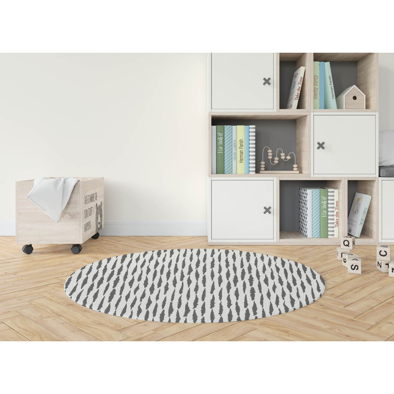 Tapis de jeu pour enfants Scar Play, Ivoire/gris anthracite