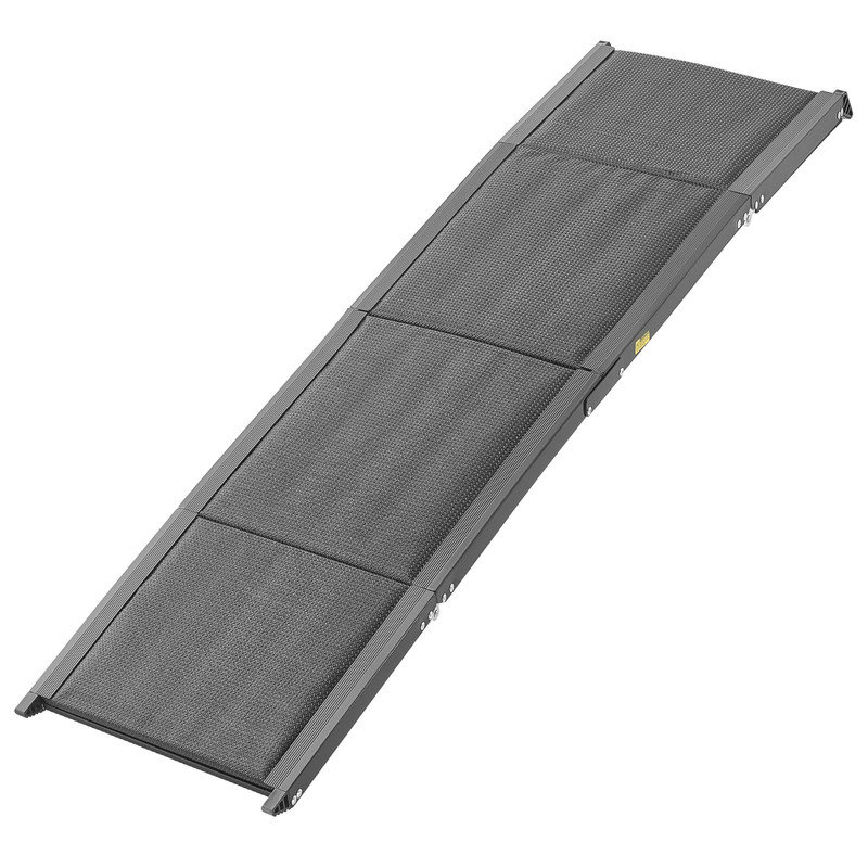 Rampe pour chien 71 po en aluminium pliable extra-longue 71 po pour VUS et camions