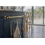 Solid Unlacquered Brass Kitchen Rails Pot Racks-794083241