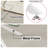 39.37” Rectangular Clear Glass Coffee Table-1220023198