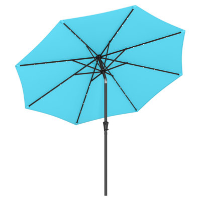 Parasol pour terrasse 9 pi Highland Dunes