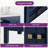 36'' Modern Single Bathroom Vanity Set With Resin Sink Top-2131578891