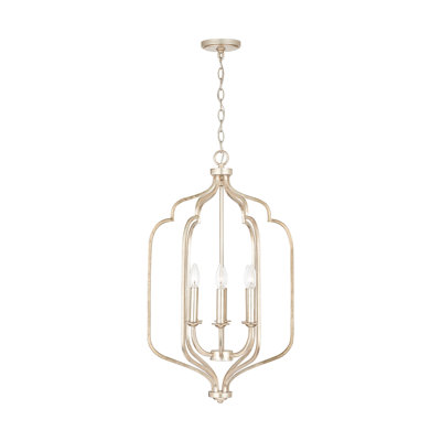 Bathild 6 - Light Dimmable Geometric Chandelier