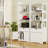 Kitchen Pantry Storage Cabinets Freestanding Tall Bathroom Cabinet with Shelves and Drawer 64''H Sideboard Microwave Space Cupboard Organizer for Home Office,White, 23.62x13x64.06inch | Freestanding