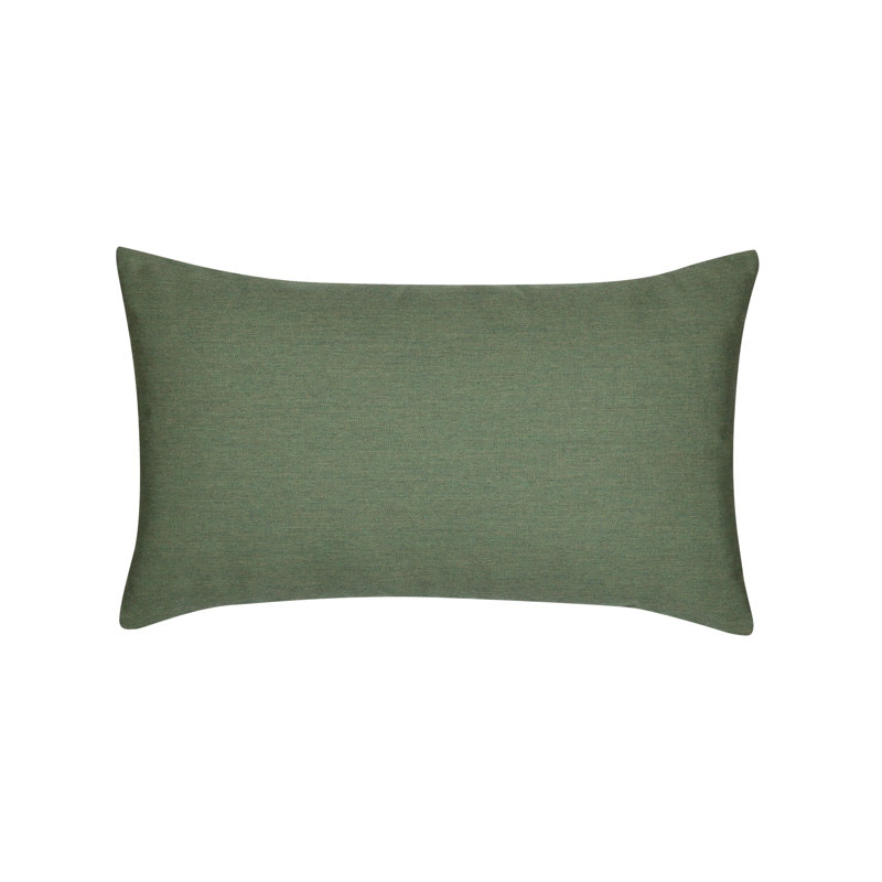 Fraser Fir Indoor/Outdoor Pillow Cover & Insert, Fern, Rectangle 12"H x 20"W