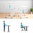 Adjustable Standing Desk (White; Black)