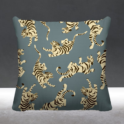 Outdoor Reversible Throw Pillow
