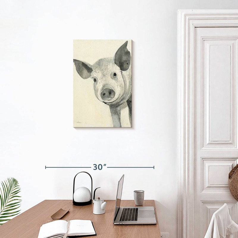 Brampt Oink, 24" H x 16" W