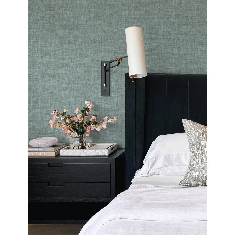 Rouleau de papier peint L 33 pi x l 20,9 po Breahanna, Gris