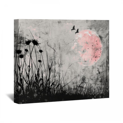 Toile décorative lune