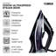 Tower T22013PR CeraGlide Ultra-Speed Steam Iron with Variable Steam Function, Anti-Calc, Anti-Drip and Self-Cleaning, Purple, 3100 W